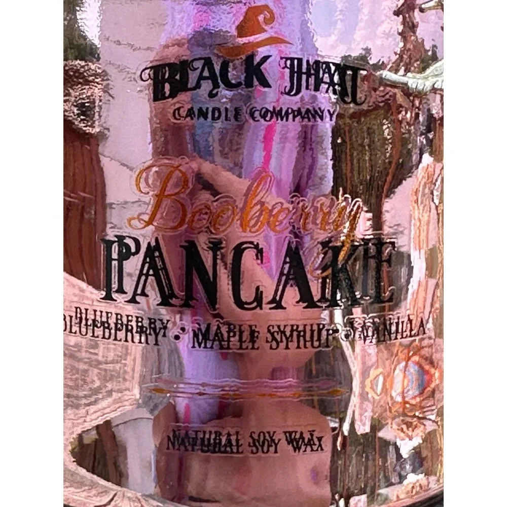 NEW Stay Witchy Soy Candle Booberry Pancake Blueberry Maple Syrup Sent
